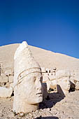Nemrut Dagi Milli Parki, the tomb of King  Antiochos I, west terrace 